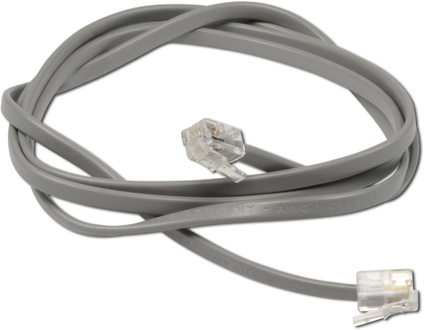Cable, triple voltage, with modular plugs, Length in ft.