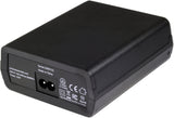 PRL-760E-120/220, ±9.0 V/1.8 A, Auto-Switching AC adapter w/AC power cord, 4 modular jacks and 4 cables