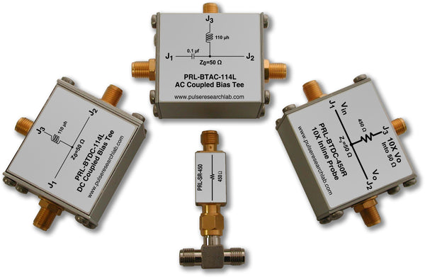 PRL-BTAC-114L, AC-Coupled Bias Tee, 110 nH, 110 nH Inductor