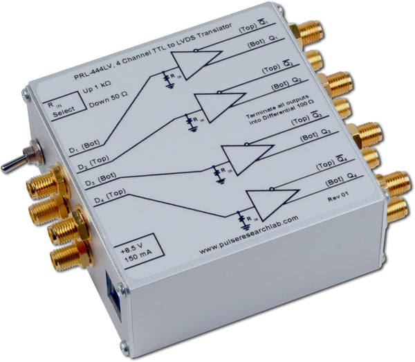 PRL-444LV, 4 Channel TTL/CMOS to LVDS Level Translator and Line Driver