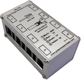 Triple voltage distribution module w/8 modular I/O jacks